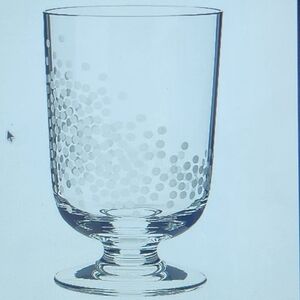 BLOMSTER LANTERN 13"  GLASS DOTTED VASE CANDLE, FLOWERS ETC